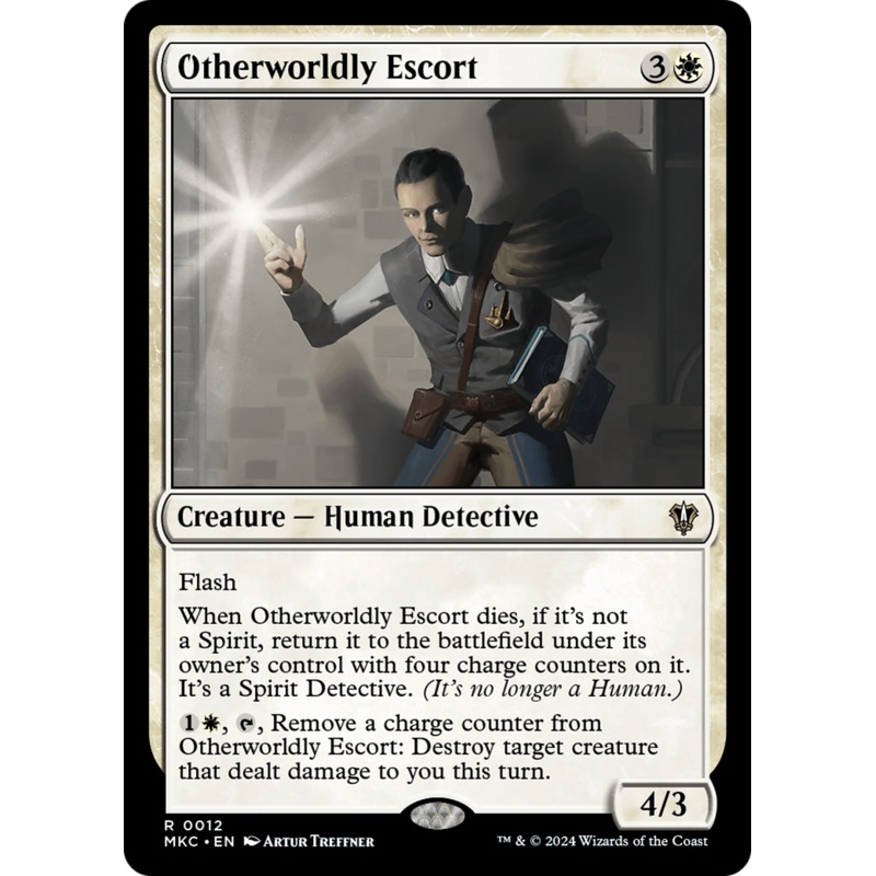 Otherworldly Escort [Murders at Karlov Manor Commander]