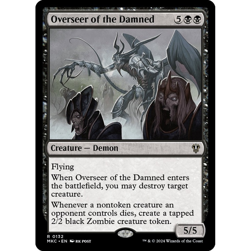 Overseer of the Damned [Murders at Karlov Manor Commander]
