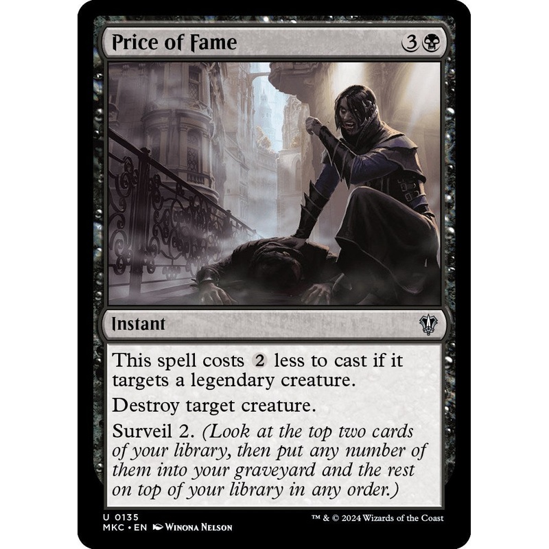 Price of Fame [Murders at Karlov Manor Commander]