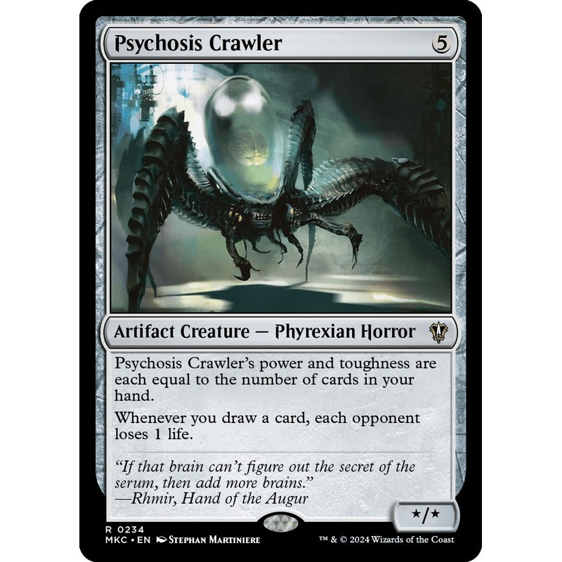 Psychosis Crawler [Murders at Karlov Manor Commander]