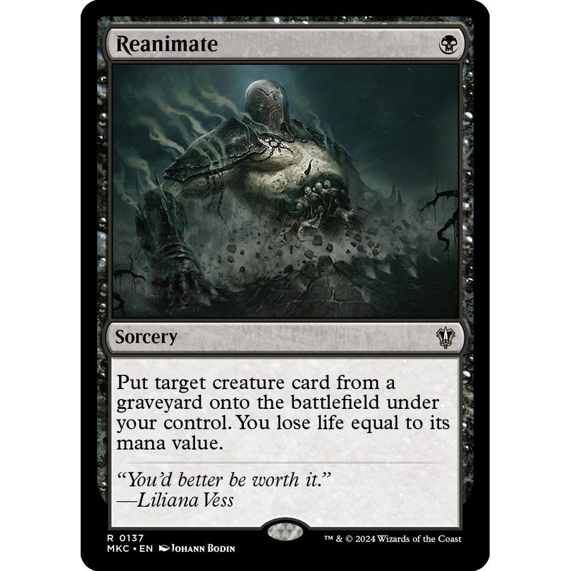 Reanimate [Murders at Karlov Manor Commander]