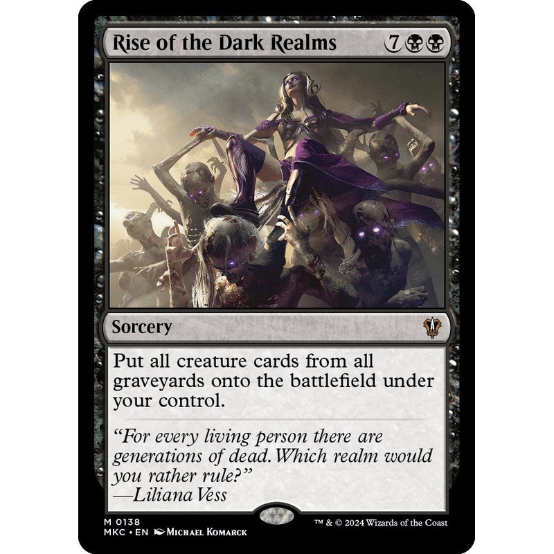 Rise of the Dark Realms [Murders at Karlov Manor Commander]