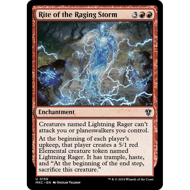 Rite of the Raging Storm [Murders at Karlov Manor Commander]