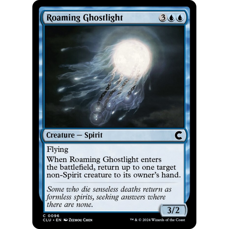 Roaming Ghostlight [Ravnica: Clue Edition]