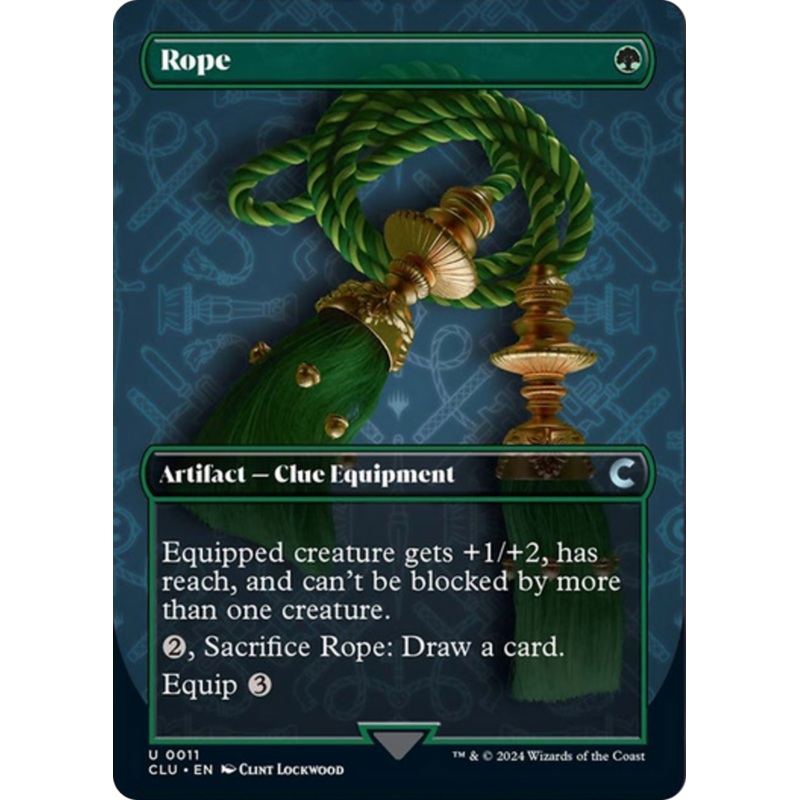 Rope (Borderless) [Ravnica: Clue Edition]
