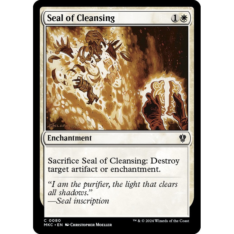 Seal of Cleansing [Murders at Karlov Manor Commander]