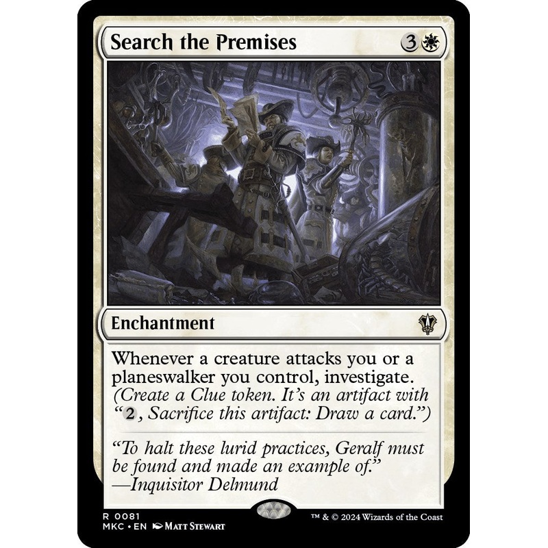 Search the Premises [Murders at Karlov Manor Commander]