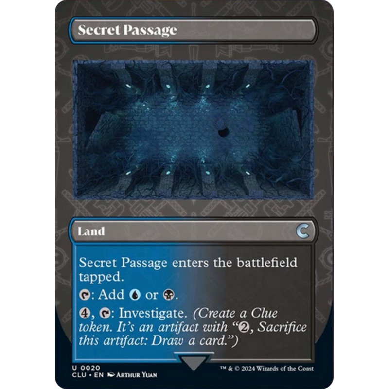 Secret Passage (Borderless) [Ravnica: Clue Edition]