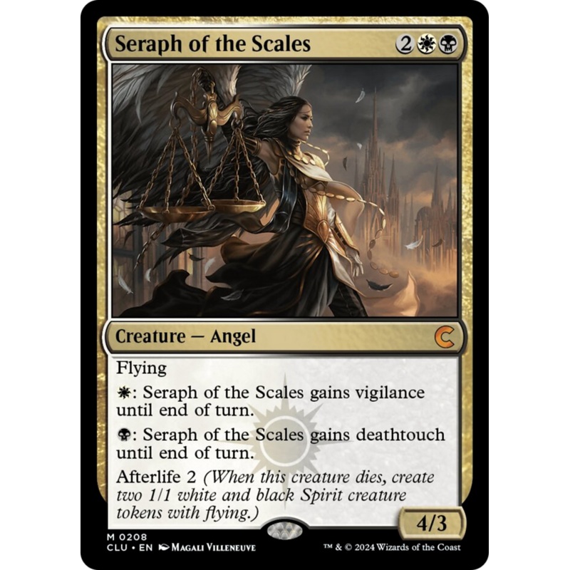 Seraph of the Scales [Ravnica: Clue Edition]