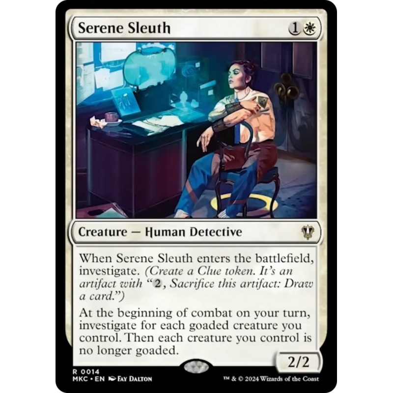 Serene Sleuth [Murders at Karlov Manor Commander]