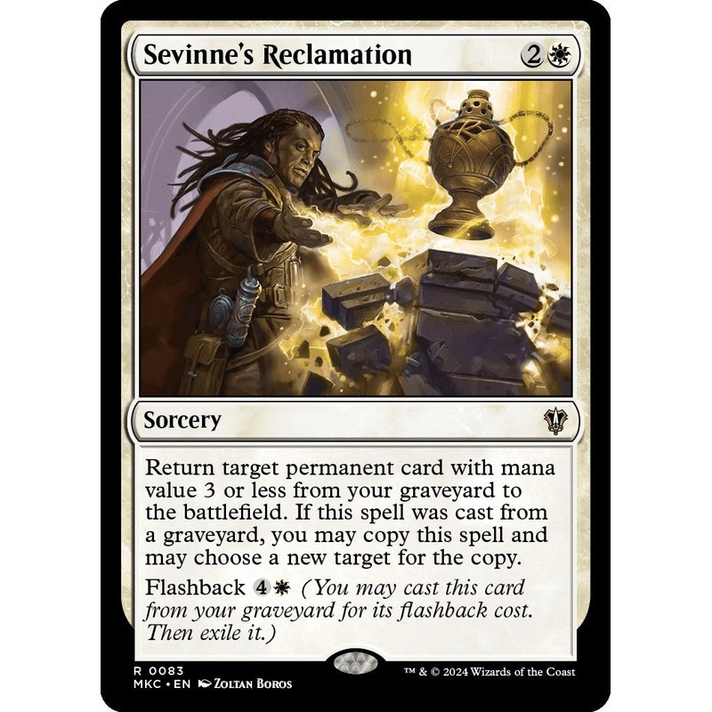 Sevinne's Reclamation [Murders at Karlov Manor Commander]