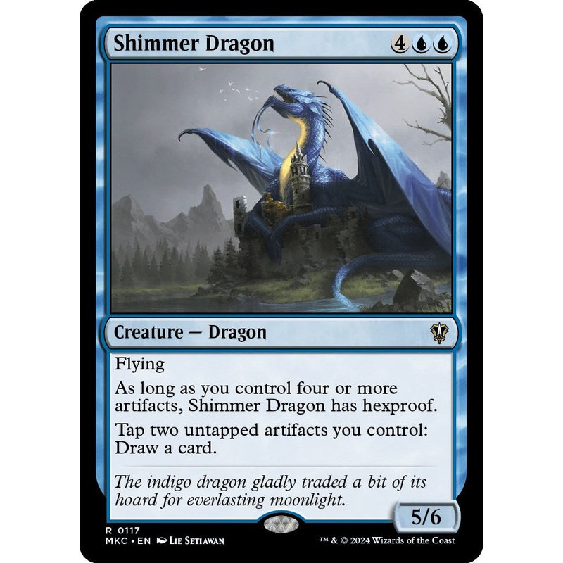 Shimmer Dragon [Murders at Karlov Manor Commander]