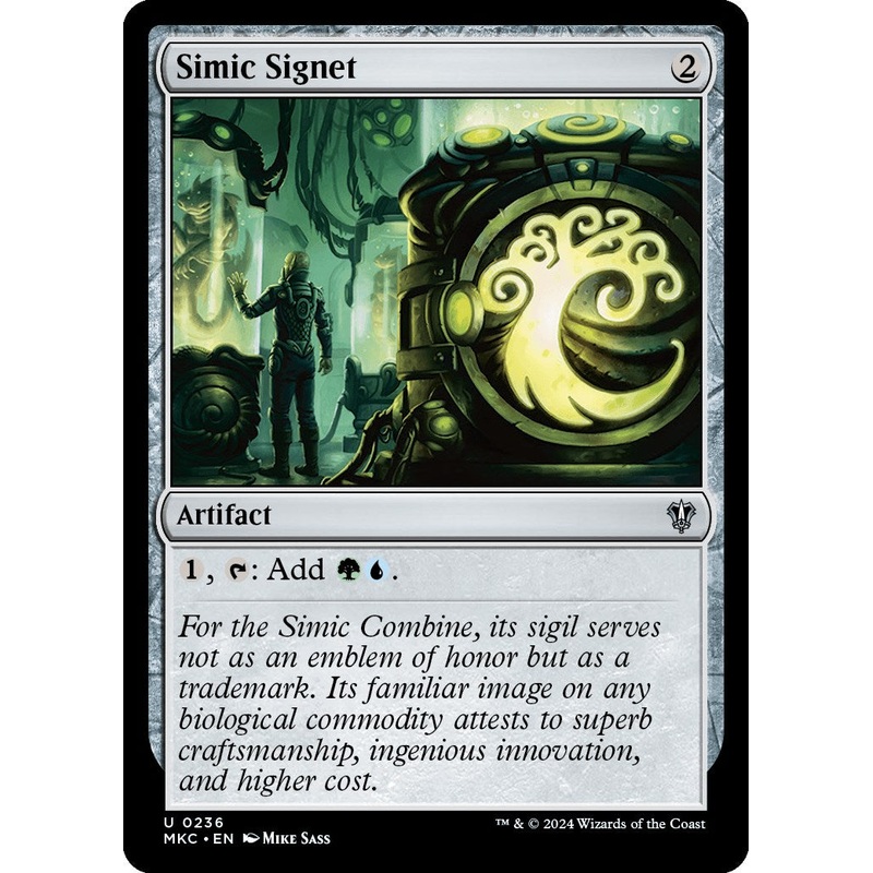 Simic Signet [Murders at Karlov Manor Commander]