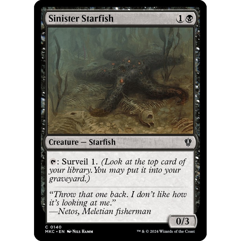 Sinister Starfish [Murders at Karlov Manor Commander]