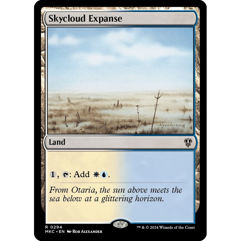 Skycloud Expanse [Murders at Karlov Manor Commander]