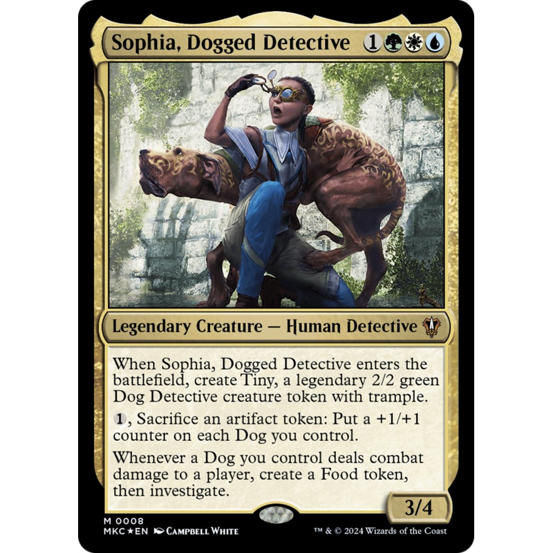 Sophia, Dogged Detective [Murders at Karlov Manor Commander]