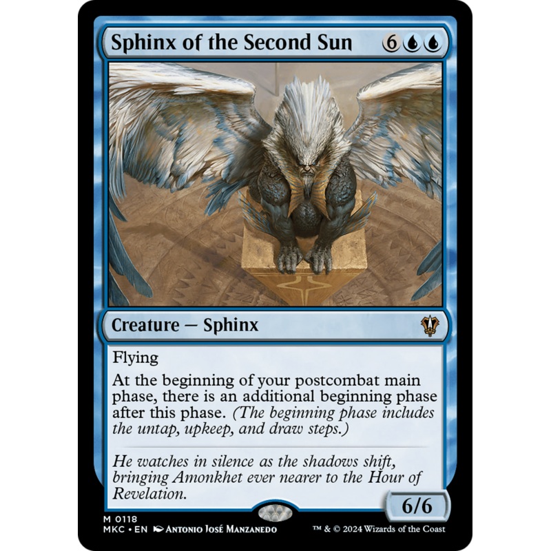Sphinx of the Second Sun [Murders at Karlov Manor Commander]