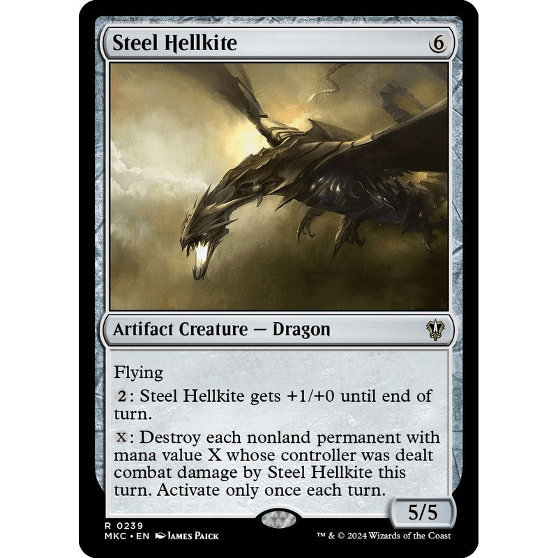 Steel Hellkite [Murders at Karlov Manor Commander]