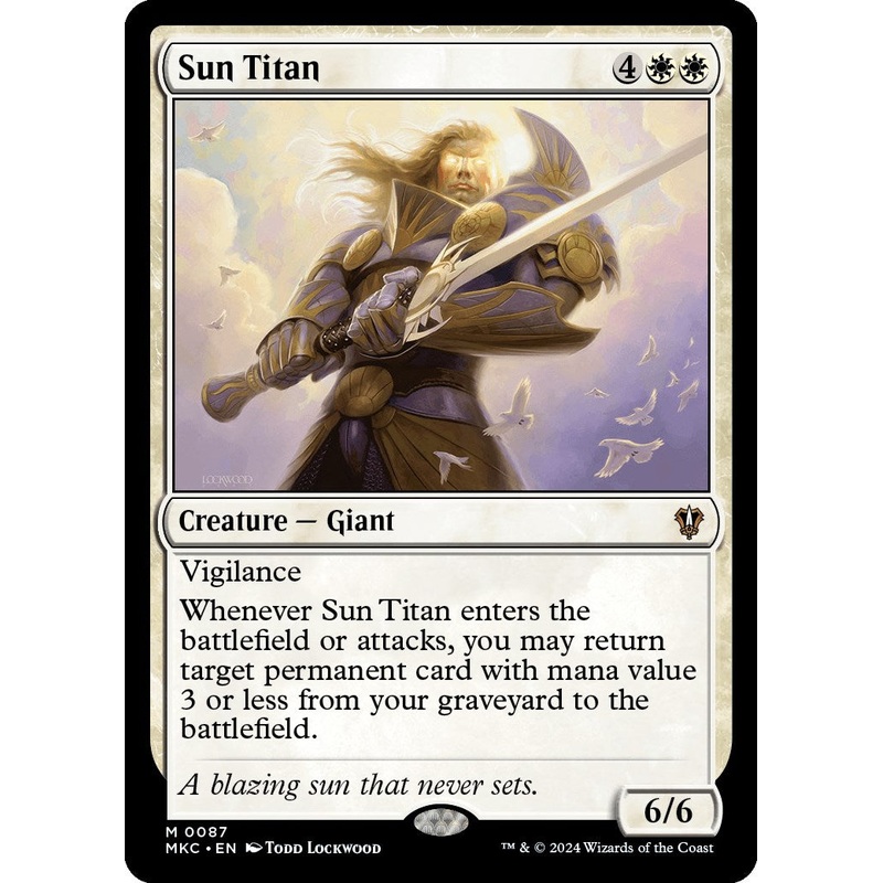 Sun Titan [Murders at Karlov Manor Commander]