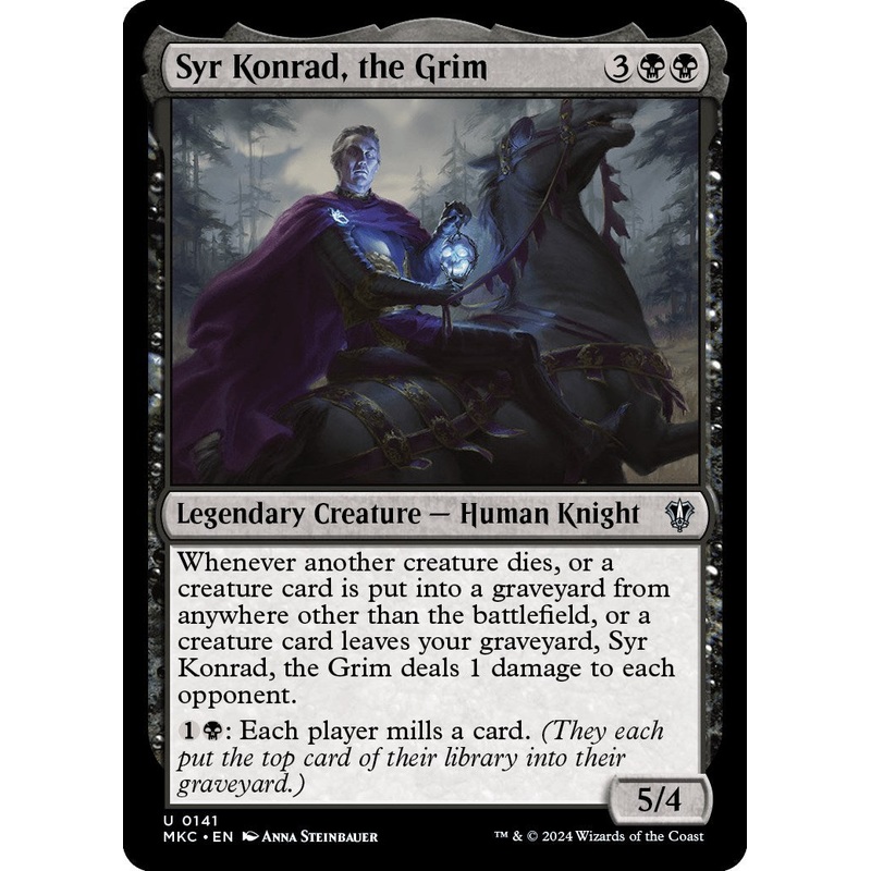 Syr Konrad, the Grim [Murders at Karlov Manor Commander]