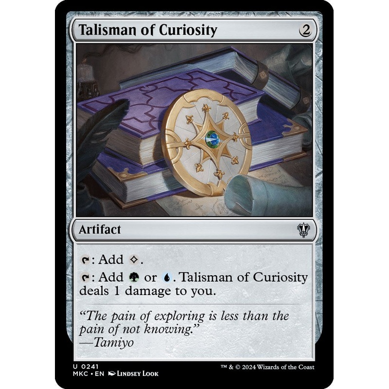 Talisman of Curiosity [Murders at Karlov Manor Commander]