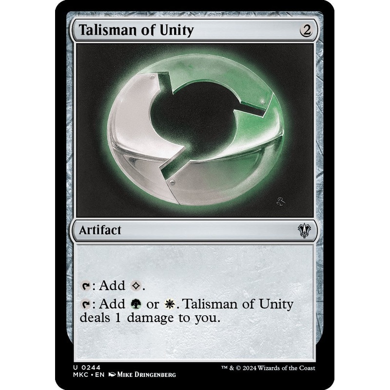 Talisman of Unity [Murders at Karlov Manor Commander]