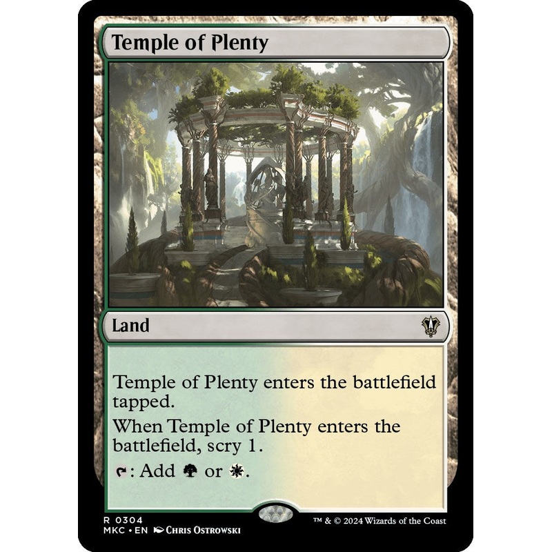Temple of Plenty [Murders at Karlov Manor Commander]