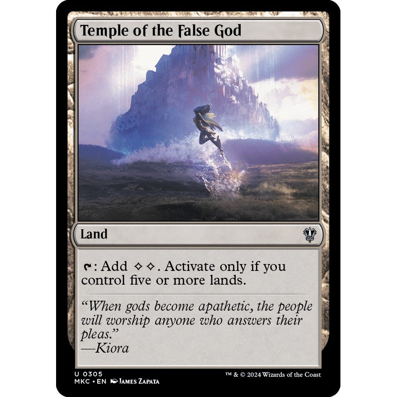Temple of the False God [Murders at Karlov Manor Commander]