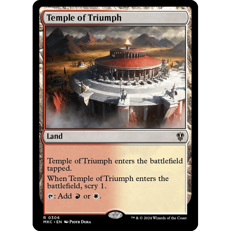 Temple of Triumph [Murders at Karlov Manor Commander]