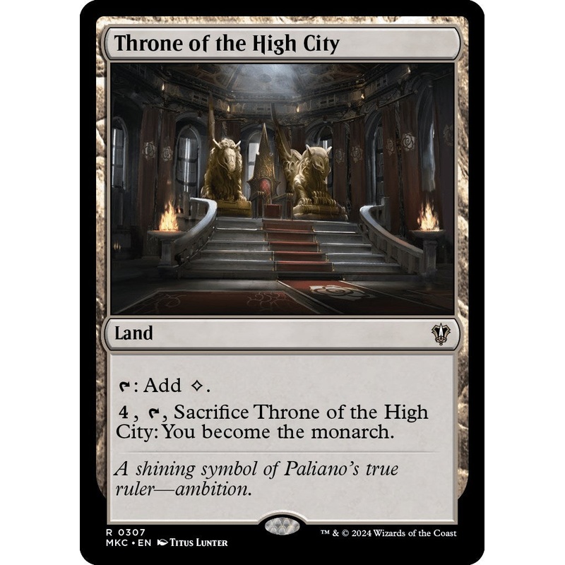 Throne of the High City [Murders at Karlov Manor Commander]