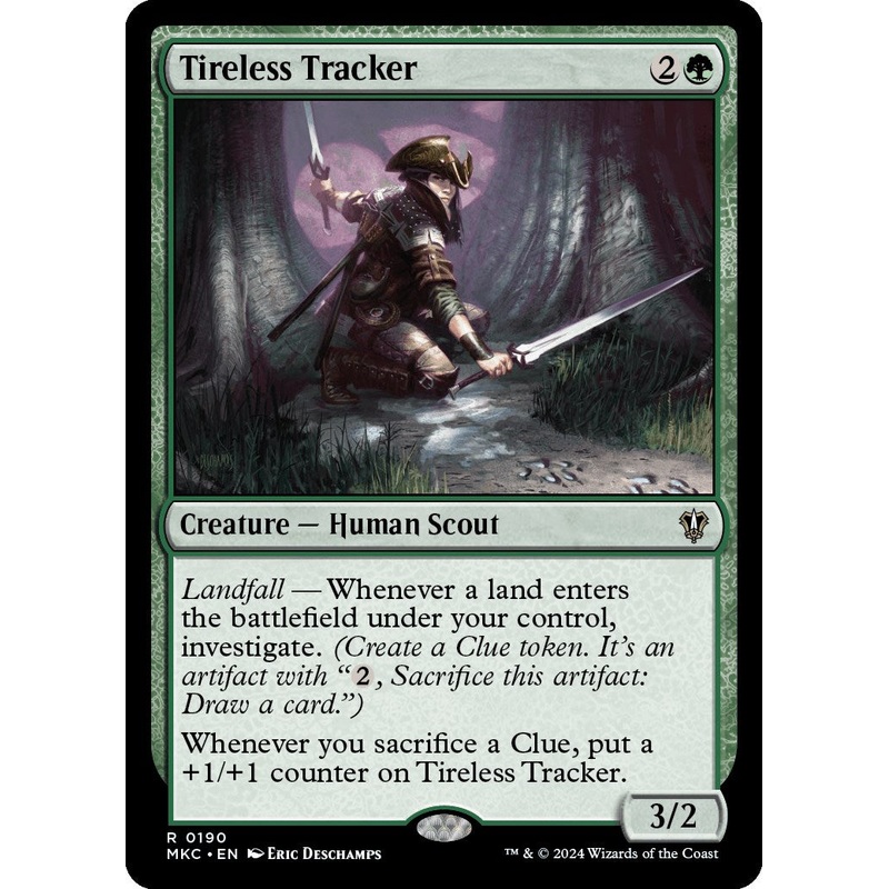 Tireless Tracker [Murders at Karlov Manor Commander]