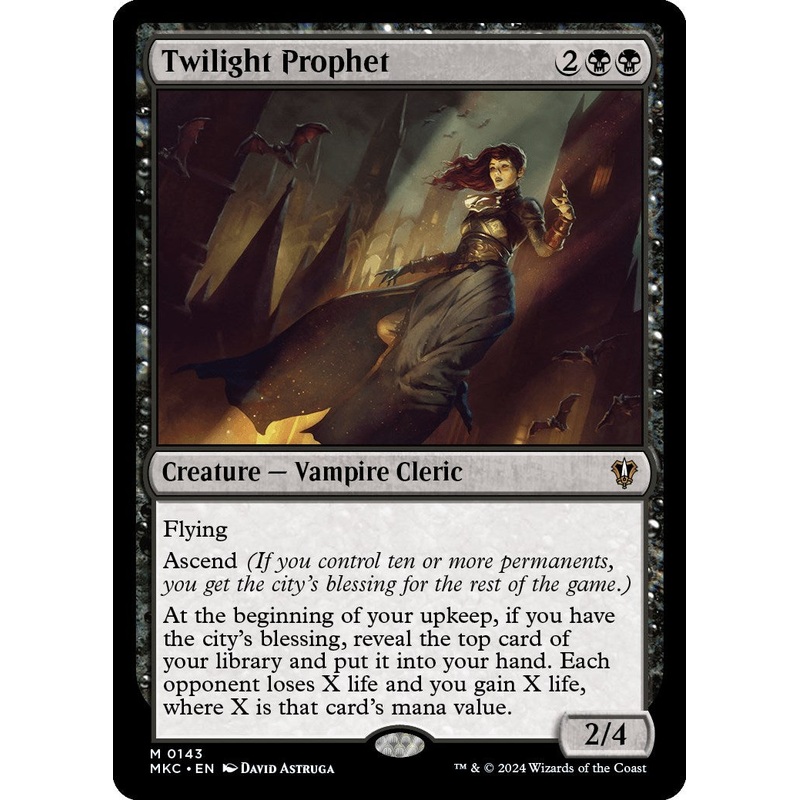 Twilight Prophet [Murders at Karlov Manor Commander]