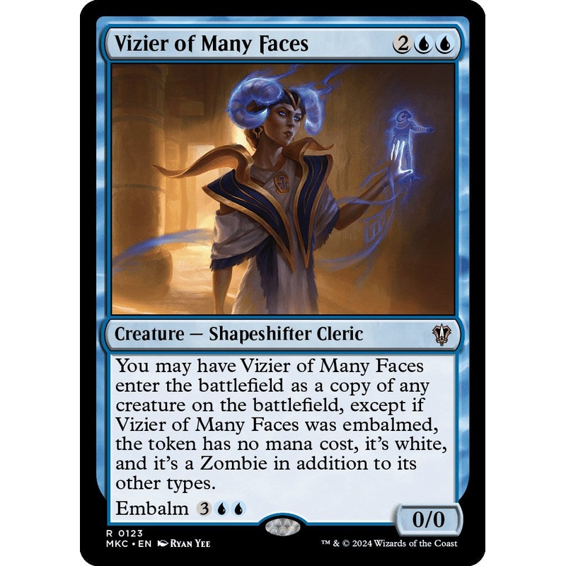 Vizier of Many Faces [Murders at Karlov Manor Commander]