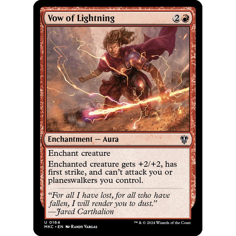 Vow of Lightning [Murders at Karlov Manor Commander]