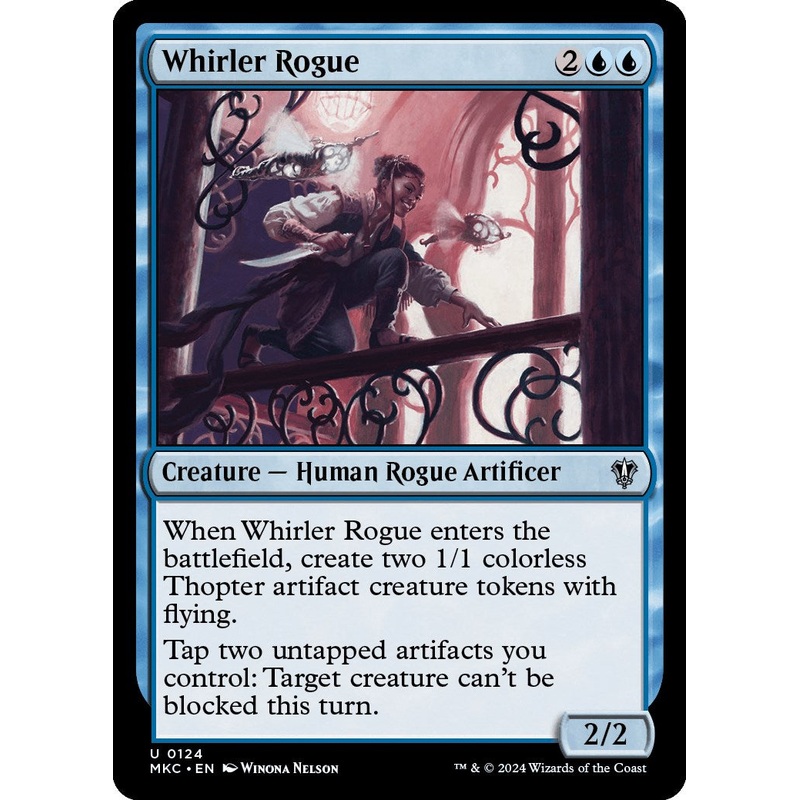 Whirler Rogue [Murders at Karlov Manor Commander]
