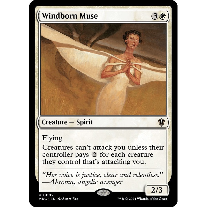 Windborn Muse [Murders at Karlov Manor Commander]