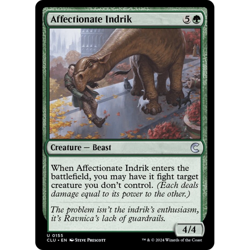 Affectionate Indrik [Ravnica: Clue Edition]