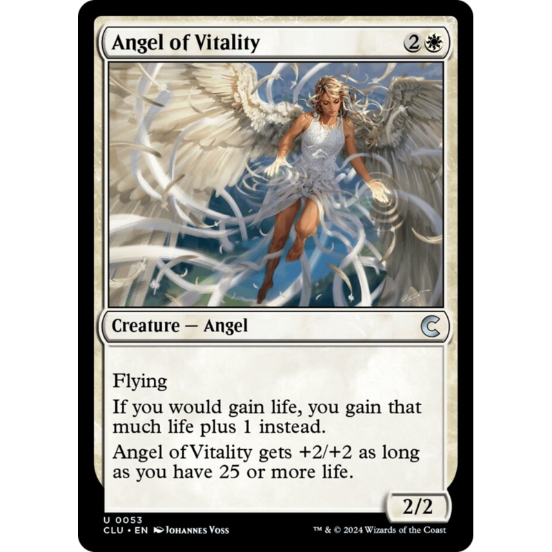 Angel of Vitality [Ravnica: Clue Edition]