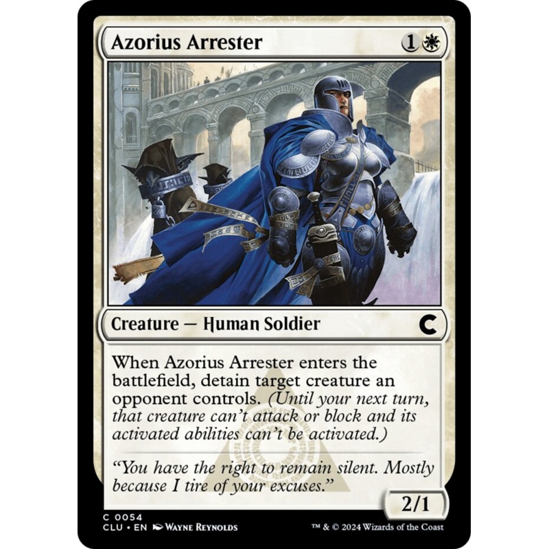 Azorius Arrester [Ravnica: Clue Edition]