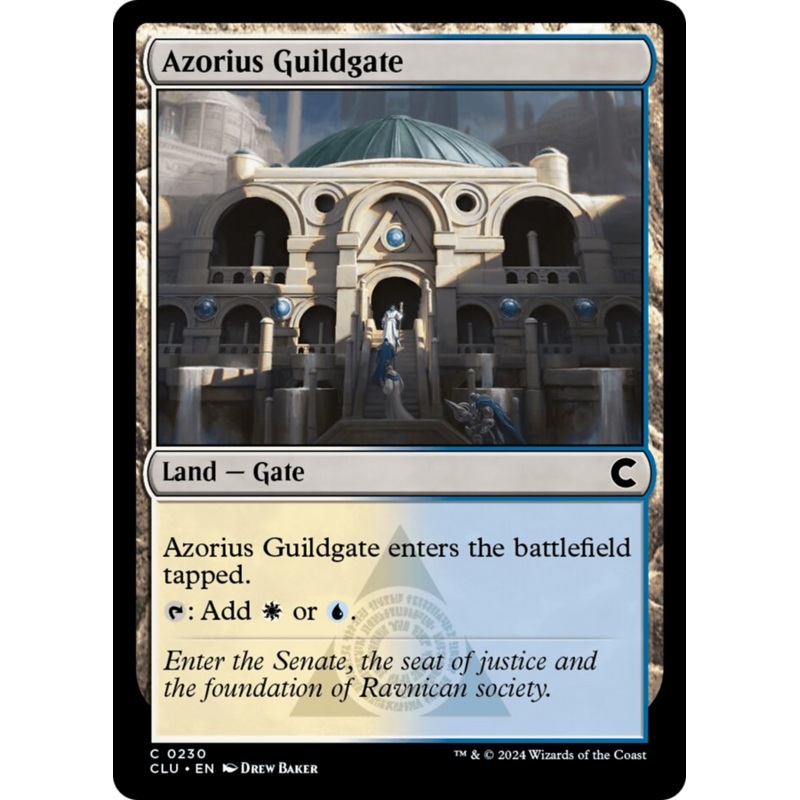 Azorius Guildgate [Ravnica: Clue Edition]