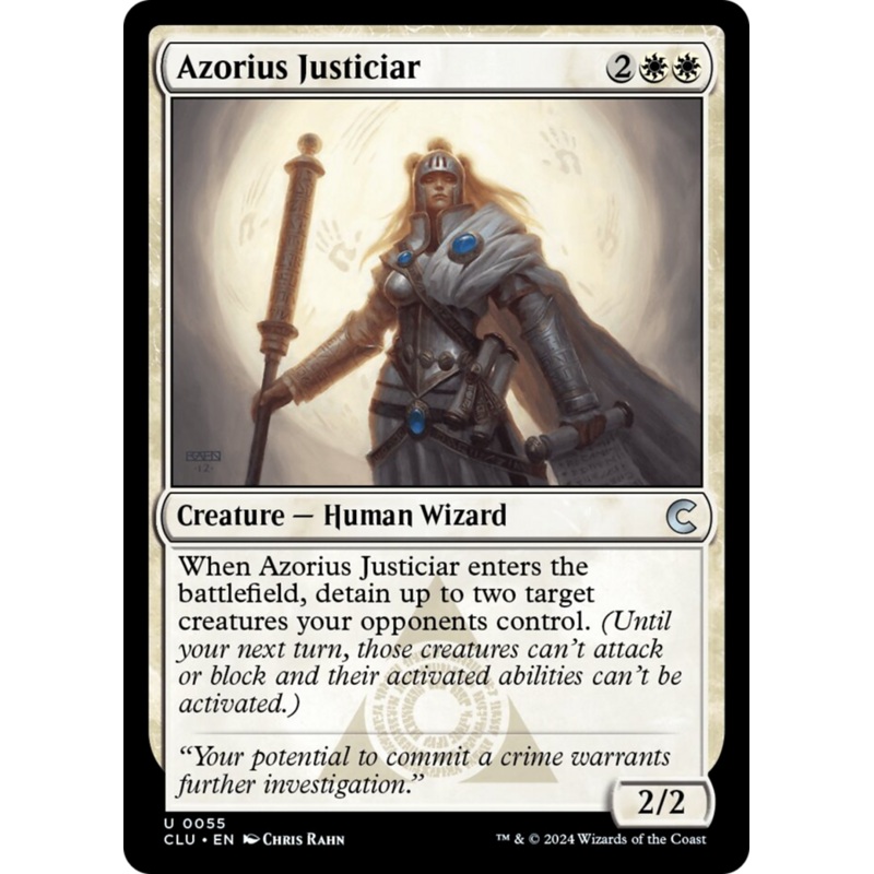 Azorius Justiciar [Ravnica: Clue Edition]