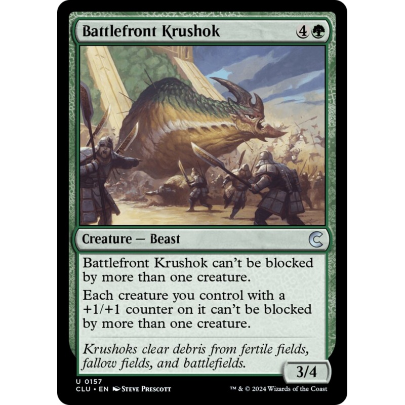 Battlefront Krushok [Ravnica: Clue Edition]