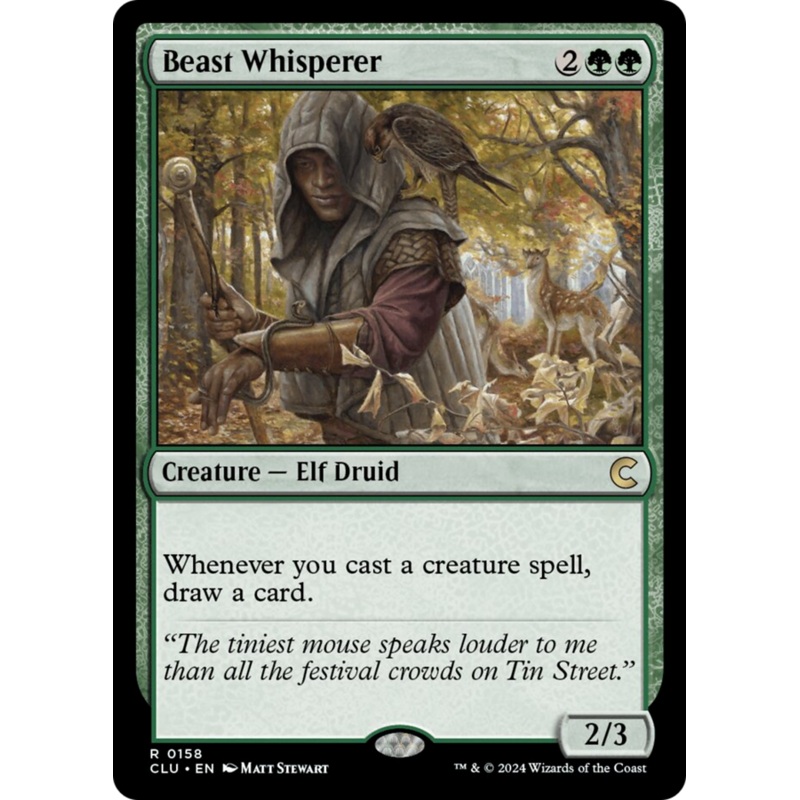 Beast Whisperer [Ravnica: Clue Edition]