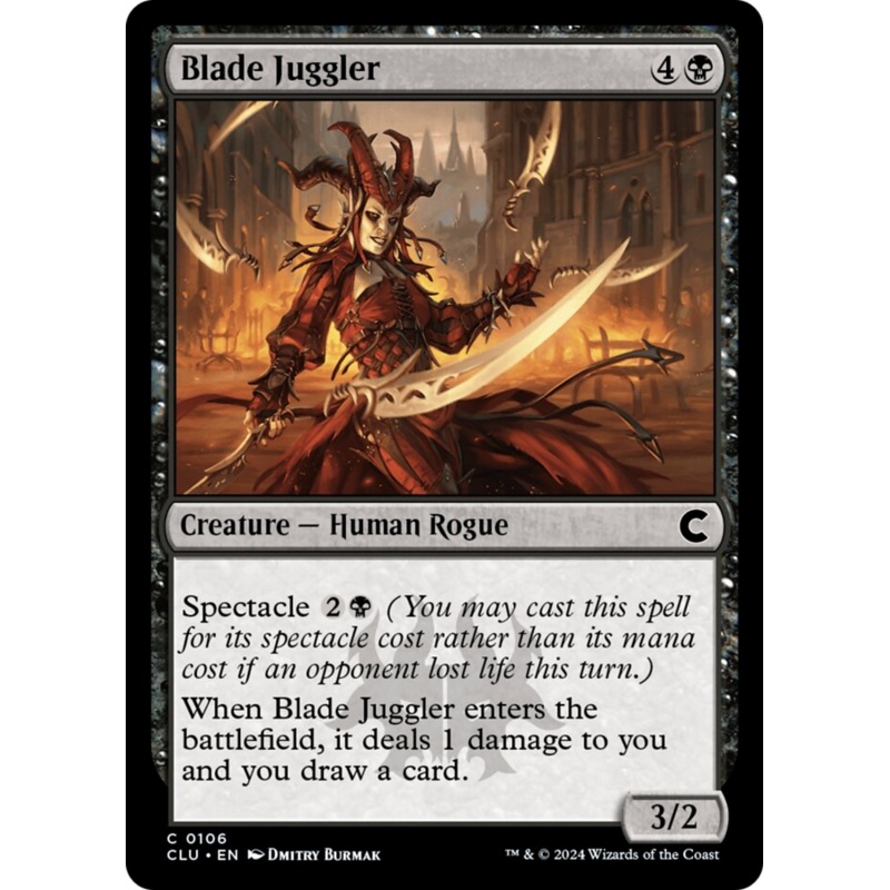 Blade Juggler [Ravnica: Clue Edition]