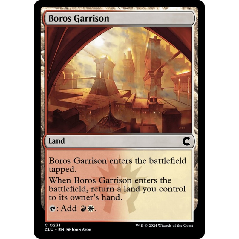 Boros Garrison [Ravnica: Clue Edition]