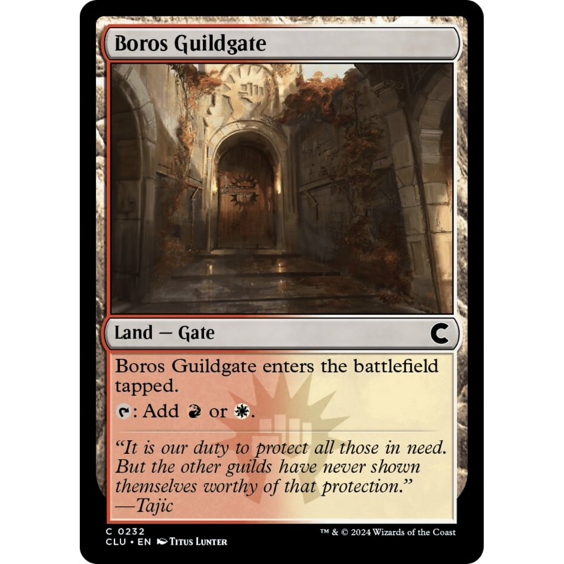 Boros Guildgate [Ravnica: Clue Edition]