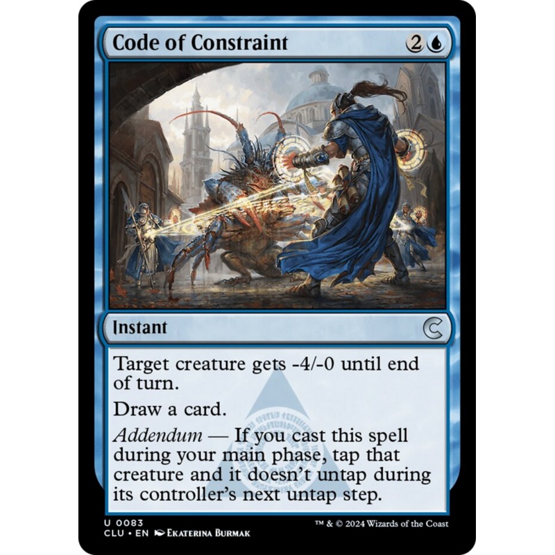 Code of Constraint [Ravnica: Clue Edition]