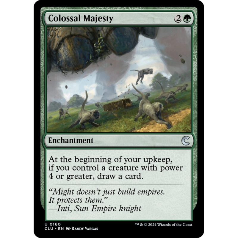 Colossal Majesty [Ravnica: Clue Edition]