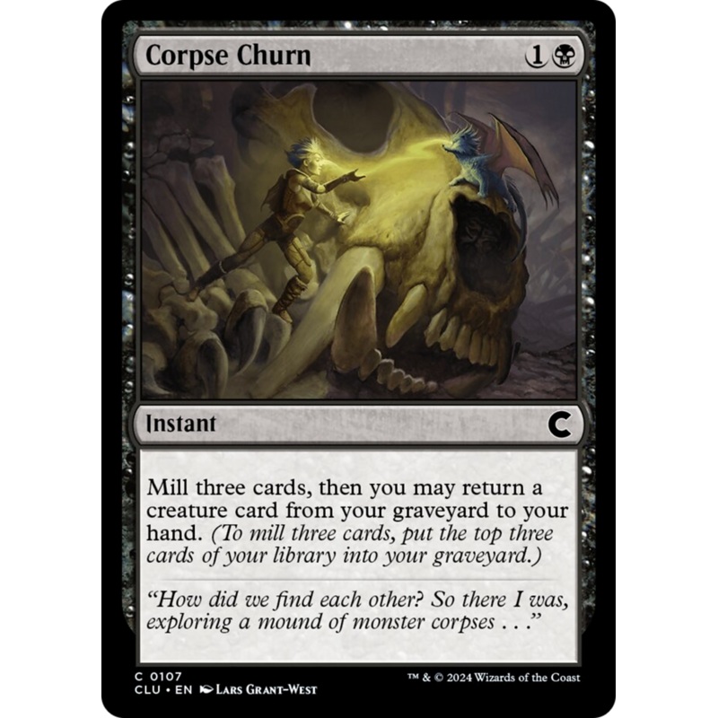 Corpse Churn [Ravnica: Clue Edition]