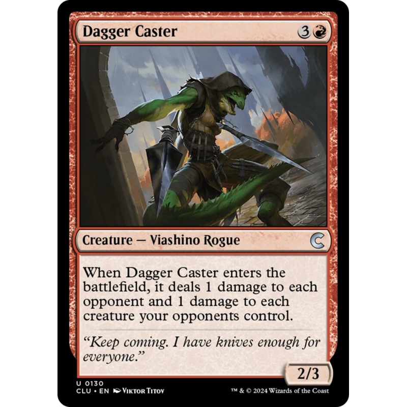 Dagger Caster [Ravnica: Clue Edition]